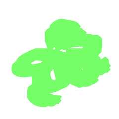 おしゃれな手描きのあしらいのイラスト