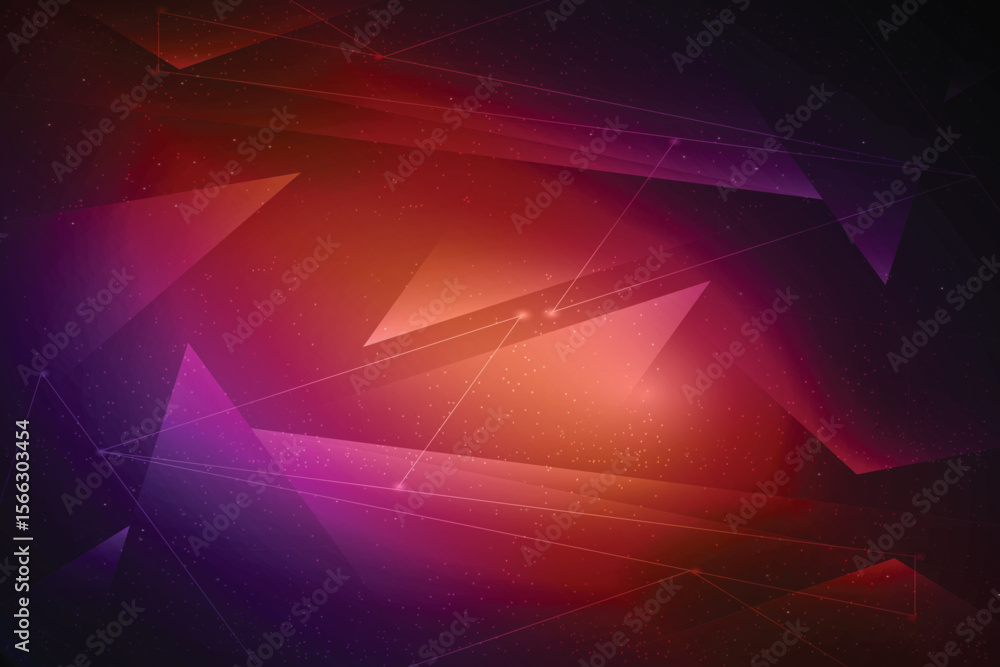 Poster modern abstract background with geometric shapes and vibrant colors creating an artistic digital art