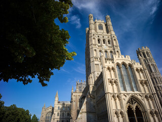 Ely, England, United Kingdom, 24th June 2025, Ely Cathedral exterior