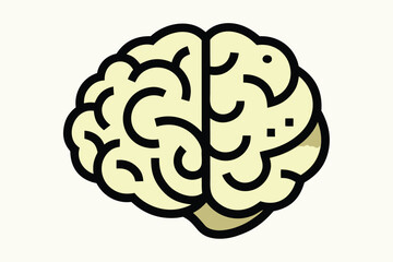 Abstract brain illustration with a prominent label indicating left handedness