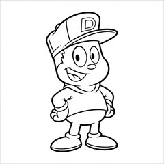 Obraz premium cartoon D