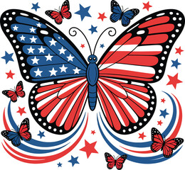 Obraz premium butterfly spread wings premium quality
