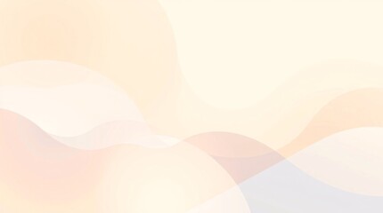 A Serene Artistic Representation of Color and Movement