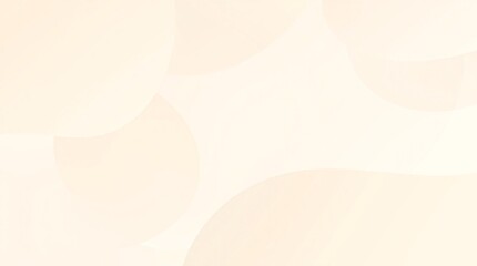 Soft Cream and Beige Organic Shapes Abstract Art on Pale Pink Background for Serene Home Decor