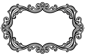 Ornate Rectangular Frame Design (2)