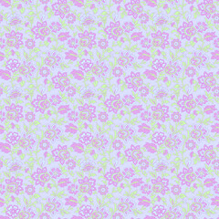 seamless ethnic floral print design