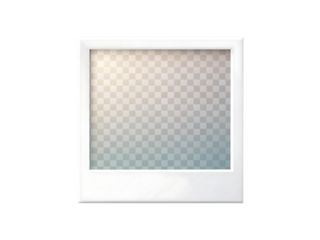 Png Polaroid, frame, photo, mockup, scrapbook. Vector photo Frames: Realistic Photo Templates with Shadows on white background, PNG