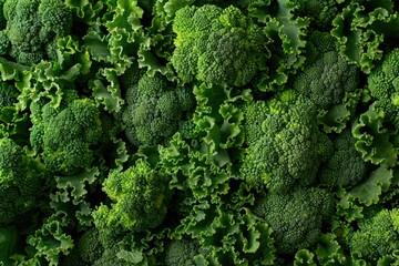 Premium Quality Visual of Green Broccoli Background for the Design  Healthy Eating