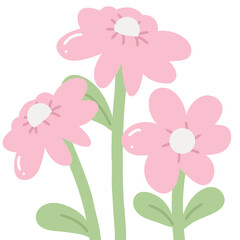 Cute pink flower