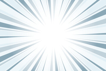 Pewter Blue Abstract Blue Sunburst Background. Blue background with Glowing Sunburst and Dynamic Light Rays.