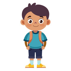 cartoon boy vector