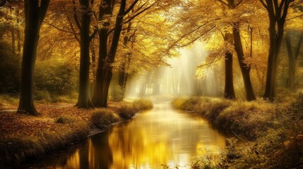 Autumnal forest stream (1)
