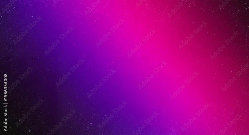 Poster abstract vibrant dark purple to bright magenta gradient background with subtle film grain texture ov