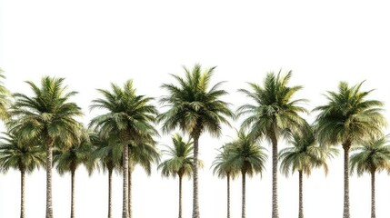 style palm tree line
