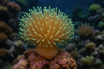 Fototapeta premium A vibrant display of marine life