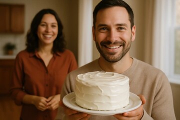 A Joyful Moment in the Kitchen