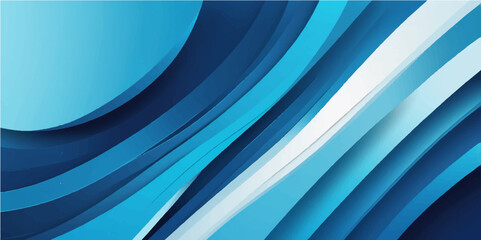 Blue abstract vector illustration featuring a dynamic striped pattern with flowing lines and a light, wavy texture perfect for a modern digital backdrop or business banner design