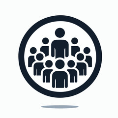 vector image of people symbol icon