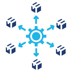 Obraz premium Product Management Icon