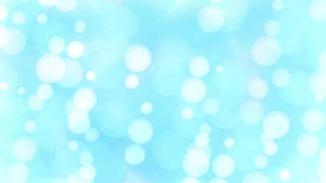 Fluffy light, bubbles, underwater background