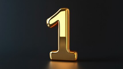 luxury gold number 1