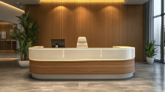 photo reception desk