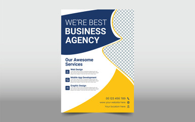 Business Agency Flyer Design Template