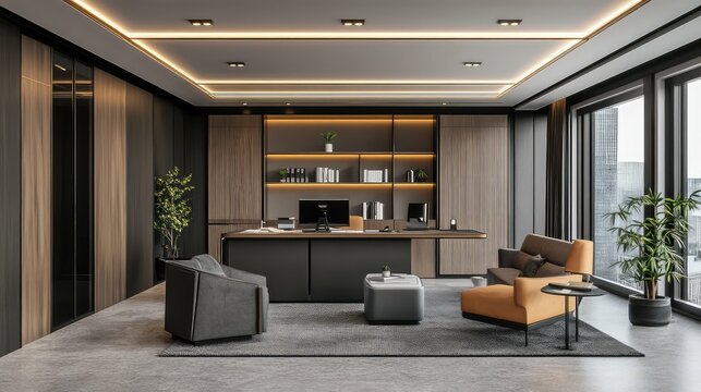 architecture office rendering