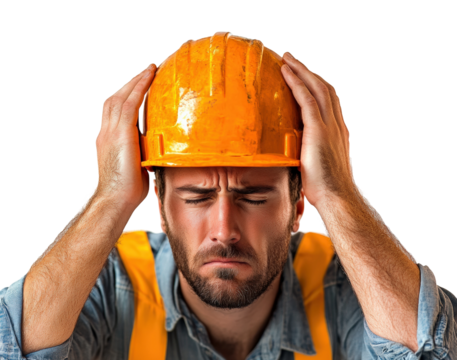 Construction worker stress management techniques building site safety