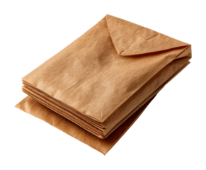 Packaging supplies brown paper envelopes office product minimalist