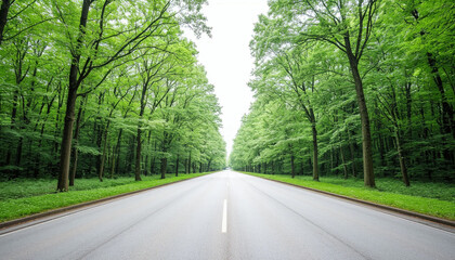 Fototapeta premium The road going into the distance