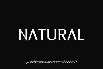 Display alphabet font vector design suitable for headline, poster, logo, magazine and many more