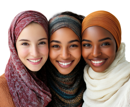 Cultural unity among women celebration of diversity portrait