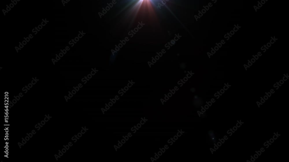 Canvas Prints glow white rainbow optical lens flares shine rays light burst moving from top left to right abstract