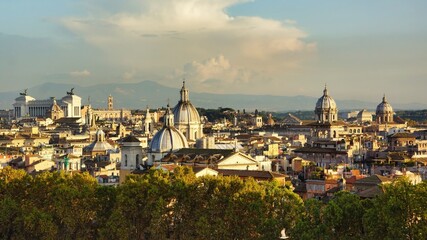 Fototapeta premium view of rome