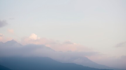 Obraz premium Mountains at Dawn