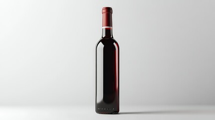 label wine bottle transparent