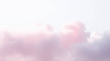 Pastel Clouds in the Sky