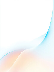 White background with blue and orange lines