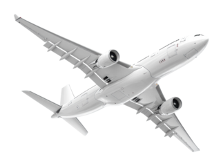 Airplane taking off airport aviation clear sky low angle