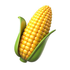 3d Cartoon Corn