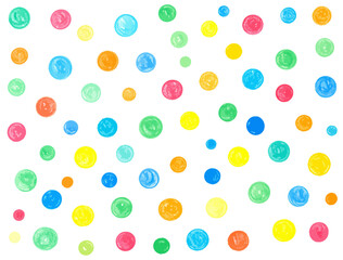 Crayon dot background 01
