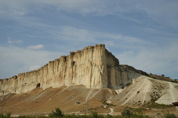 Mountain. White Rock