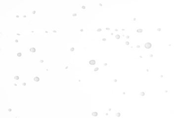 The photo of water droplet splash on white background, high resolution image