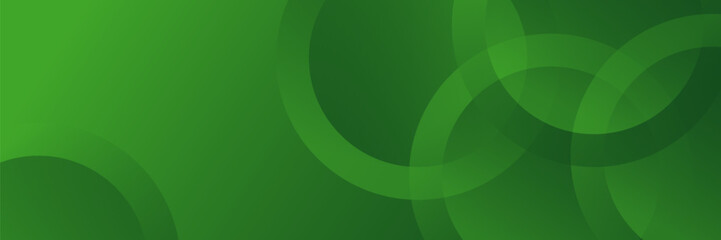 Abstract green background with circles. Applicable for gift card, Poster on wall poster template, EPS 10