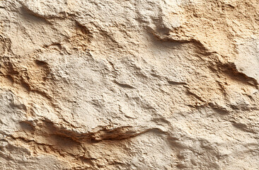 Concrete wall background, beige color. Rough plaster texture, neutral palette. Empty interior room design. Blank surface with copy space. Perfect background for text, product placement, website,