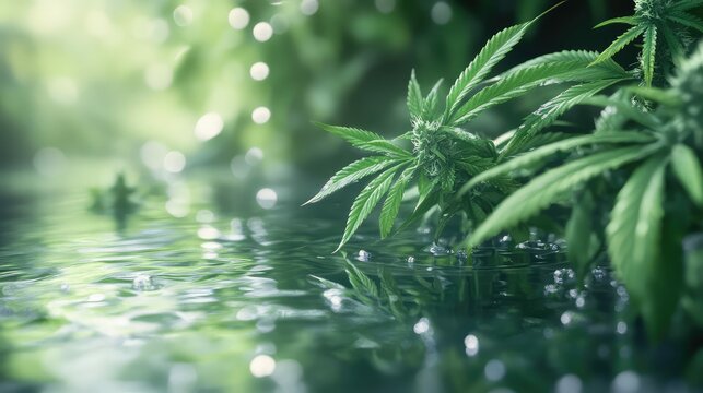 cbd marijuana water