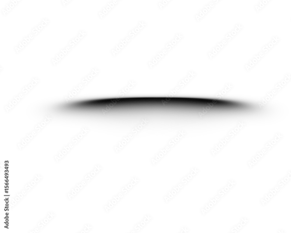 Poster Shadow effect overlay isolated on transparent background. Product shadow effect PNG