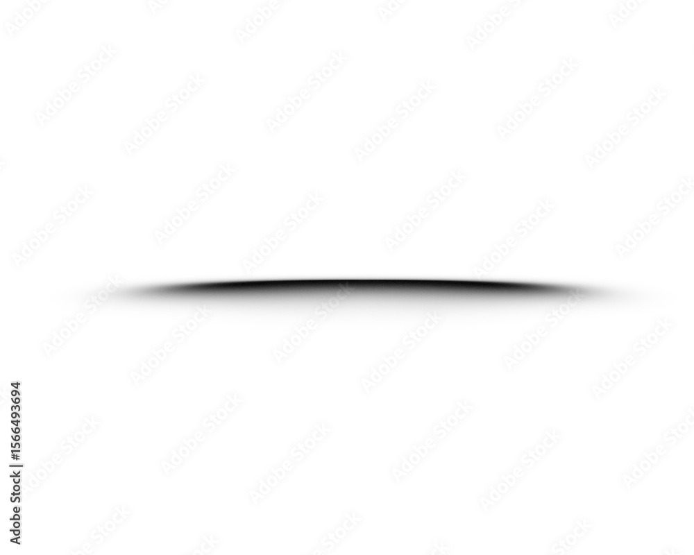 Poster Shadow effect overlay isolated on transparent background. Product shadow effect PNG