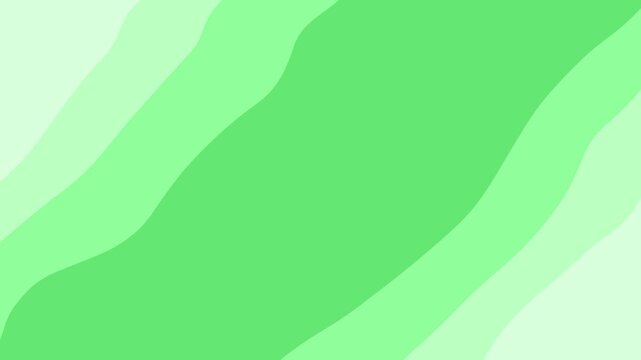 Abstract corporate light green wave shape motion 4k background seamless looping